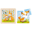 Holzpuzzle Fuchs für Kinder – liebevoll gestaltetes Tierkinder-Lernpuzzle – BabyLions®