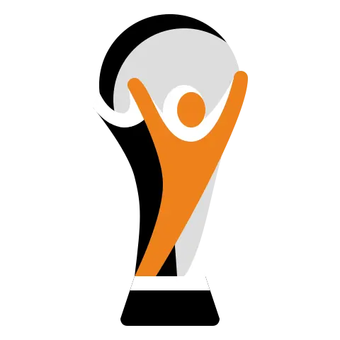 Stilisiertes Pokal-Symbol mit Siegerpose – steht für Erfahrung, Kompetenz & langjährige Expertise bei BabyLions