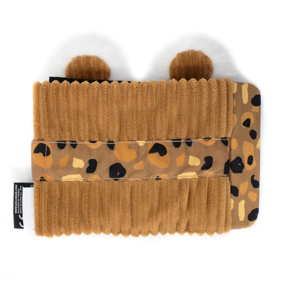 Fotoalbum Baby Tiger Rückseite Stoffdesign