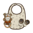 Baby Geschenkset 3 - teilig Eule Beige - Babylions