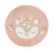 Baby Spieldecke Reh Ella rosa rund mit integrierten Spielelementen