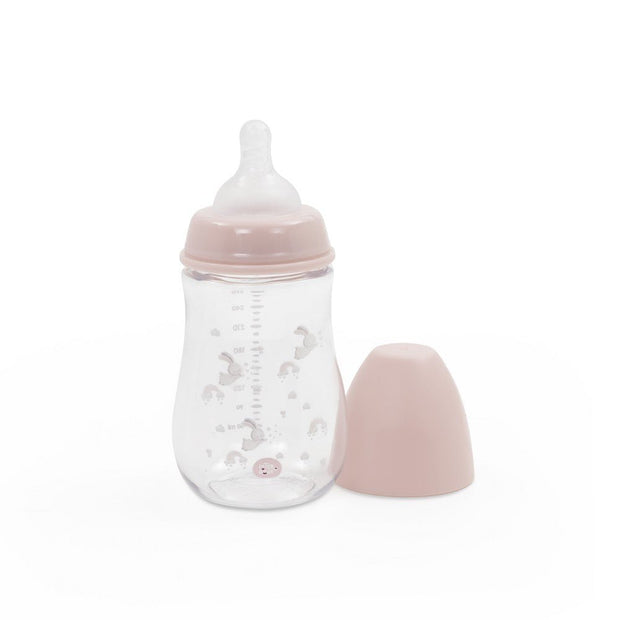 Baby Still - & Trink - Set 3 - teilig – Flasche, Schnuller & Clip - Babylions