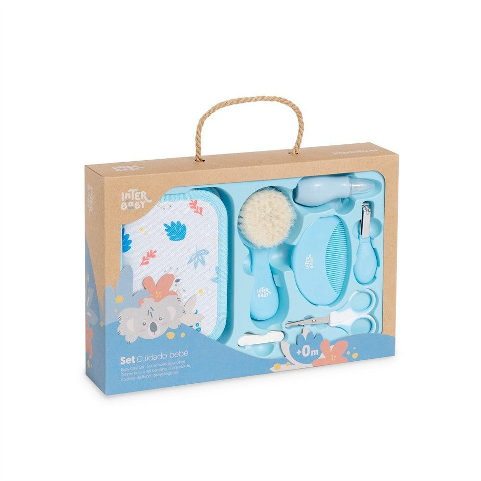 Babypflege - Set für Neugeborene – Blau & Rosa - Babylions