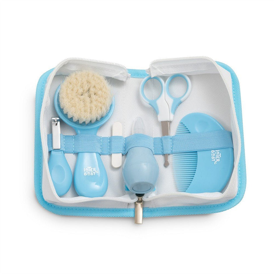 Babypflege - Set für Neugeborene – Blau & Rosa - Babylions