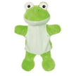 Handpuppe Frosch aus weichem Stoff für Kinder, ideal für Rollenspiel, Geschichten erzählen und Förderung der Kreativität
