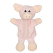 Handpuppe Schwein aus weichem Stoff für Kinder, ideal für Rollenspiel, Geschichten erzählen und Förderung der Kreativität