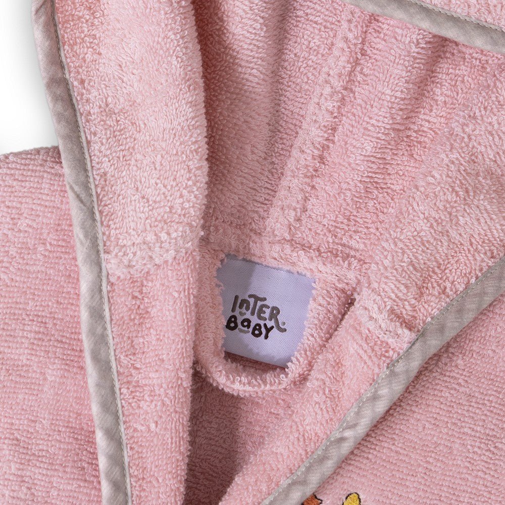 Kinder Bademantel mit Stickerei – 2–4 Jahre (Einhorn oder Panda) - Babylions