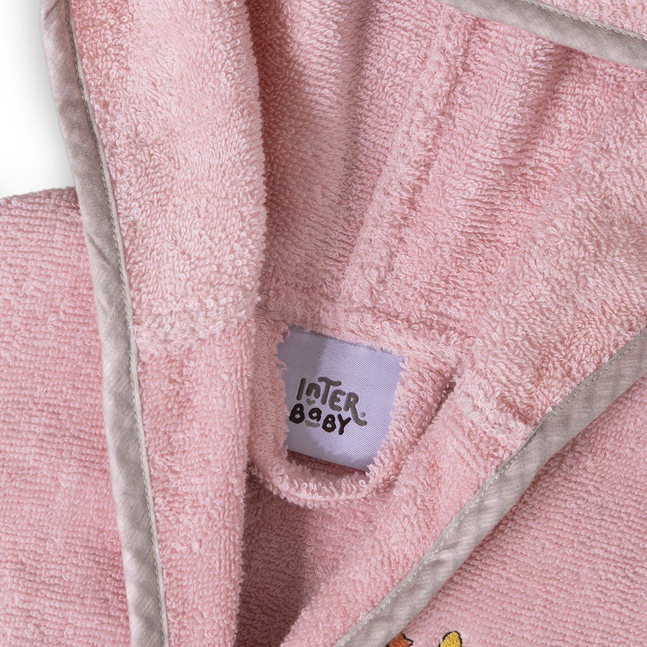 Kinder Bademantel mit Stickerei – 2–4 Jahre (Einhorn oder Panda) - Babylions