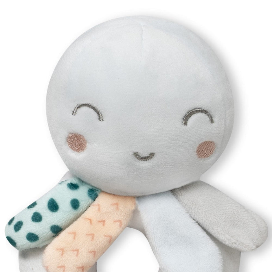 Rassel - Plüschtier „Löwe & Krake“ - Babylions