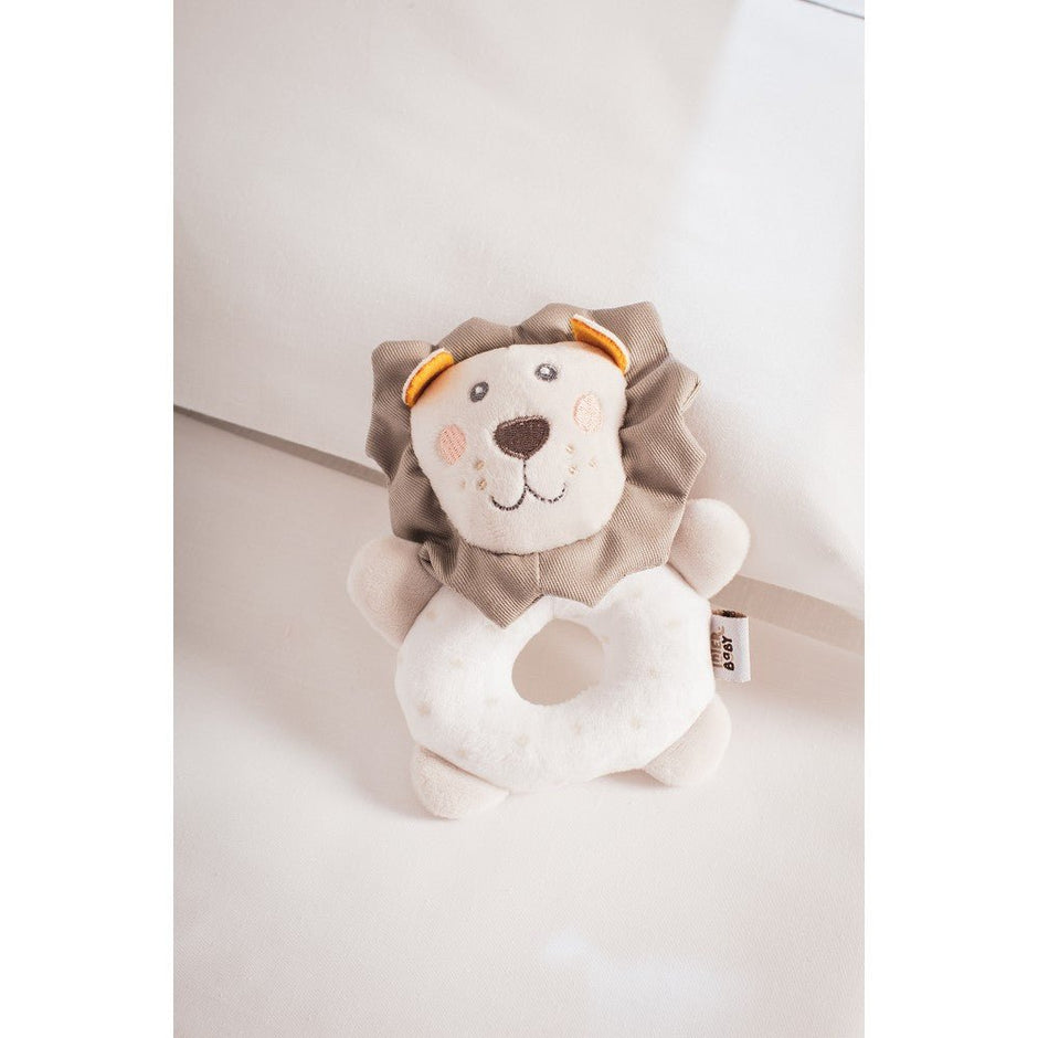 Rassel - Plüschtier „Löwe & Krake“ - Babylions