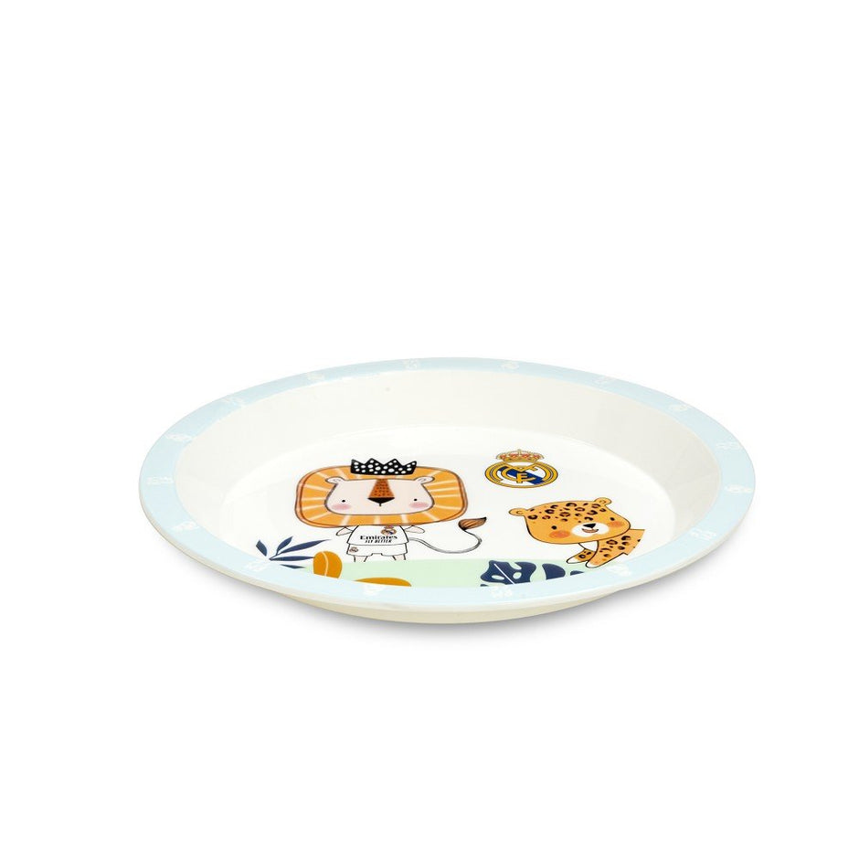 Real Madrid Baby Geschirrset 5 - teilig – Rosa oder Blau - Babylions