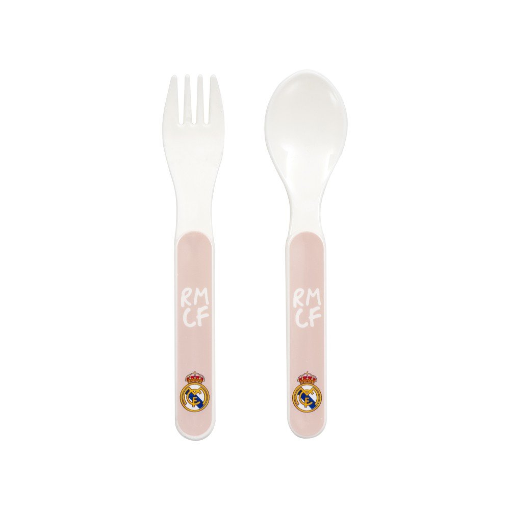 Real Madrid Baby Geschirrset 5 - teilig – Rosa oder Blau - Babylions