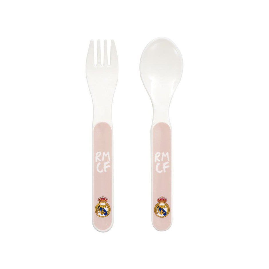 Real Madrid Baby Geschirrset 5 - teilig – Rosa oder Blau - Babylions