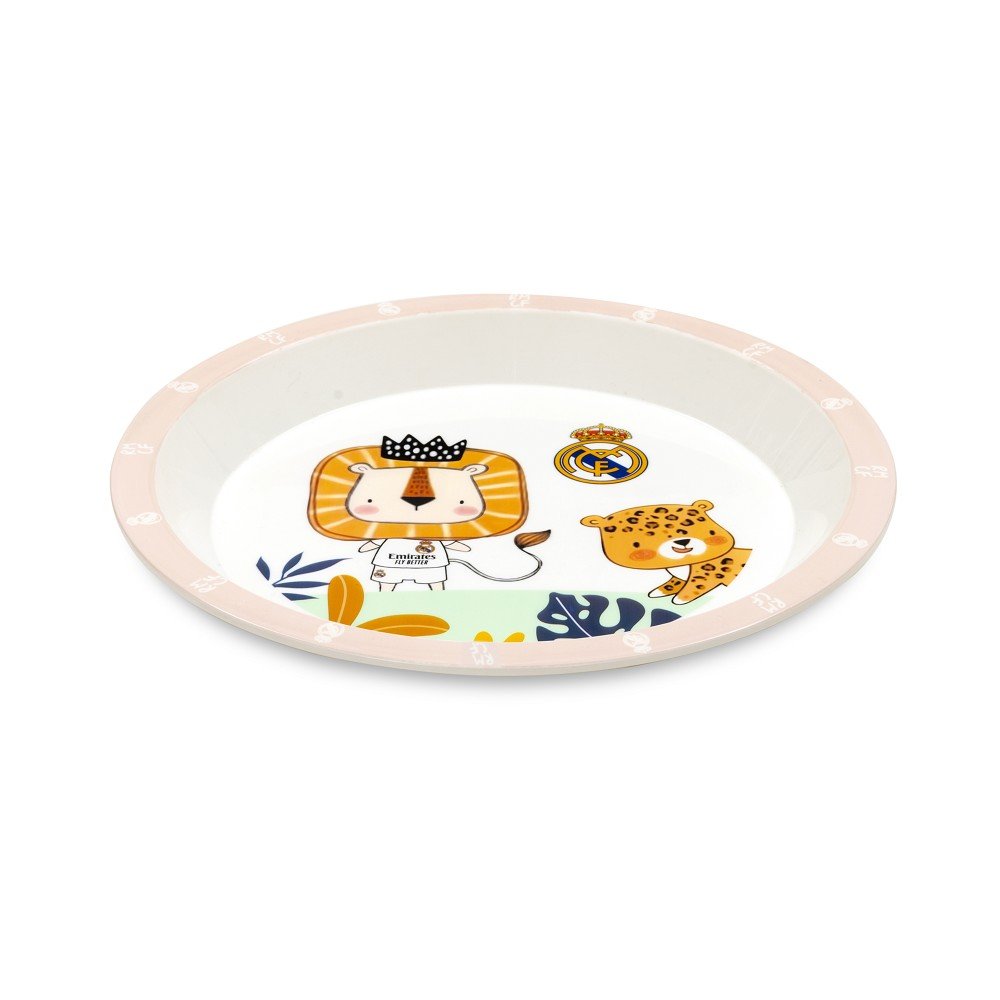 Real Madrid Baby Geschirrset 5 - teilig – Rosa oder Blau - Babylions