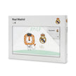 Real Madrid Baby Kapuzenhandtuch Löwe– 100% Baumwolle, 100×100 cm - Babylions