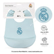 Real Madrid Baby Lätzchen aus Silikon – Rosa oder Blau, BPA - frei - Babylions
