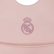 Real Madrid Baby Lätzchen aus Silikon – Rosa oder Blau, BPA - frei - Babylions