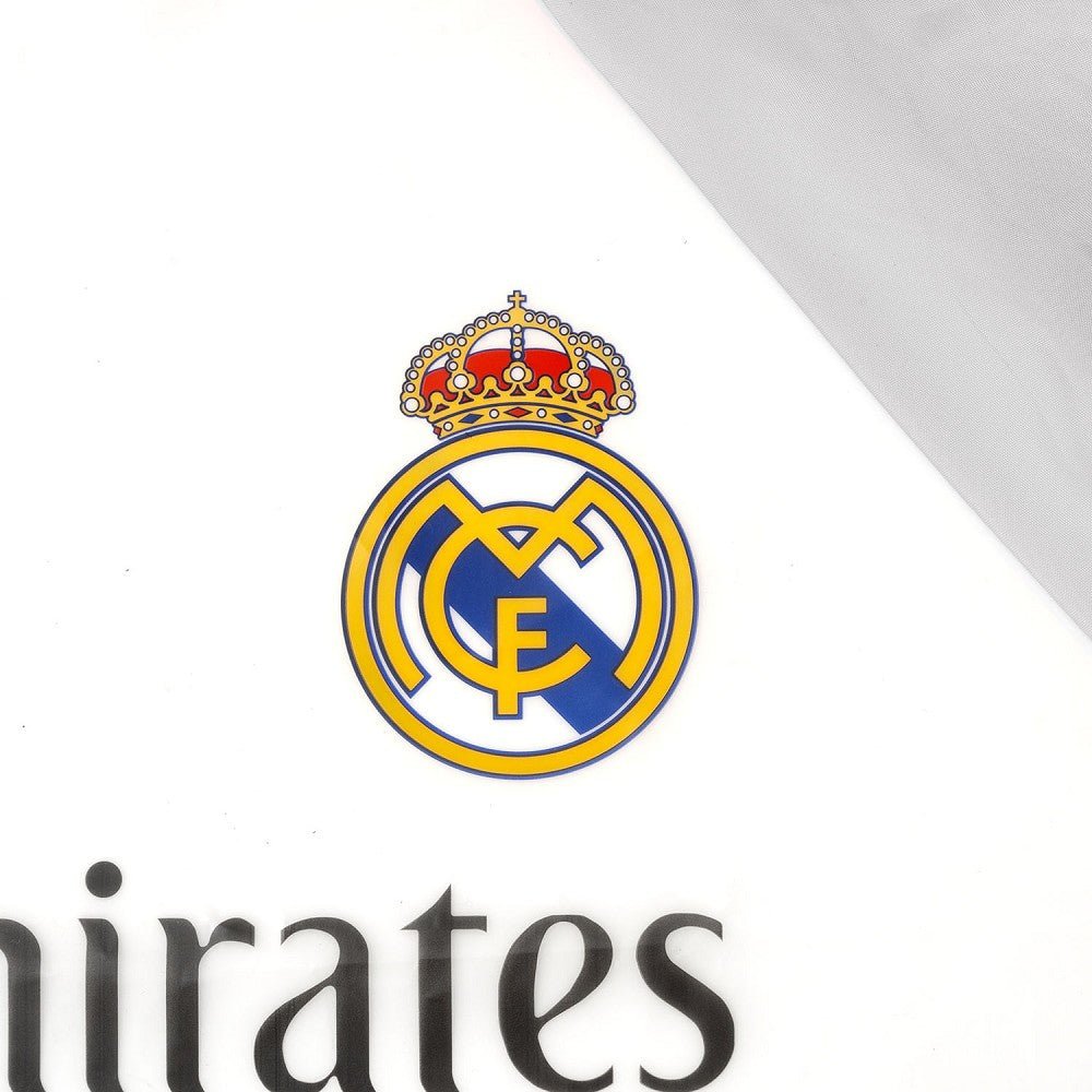 Real Madrid Baby Lätzchen mit Ärmeln – Grau, wasserdicht - Babylions