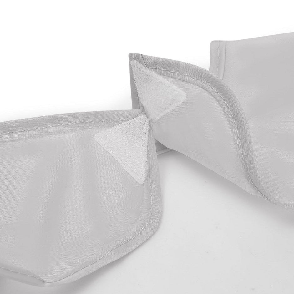 Real Madrid Baby Lätzchen mit Ärmeln – Grau, wasserdicht - Babylions