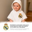 Real Madrid Poncho - Handtuch für Kinder – 100% Baumwolle, 60×75 cm - Babylions