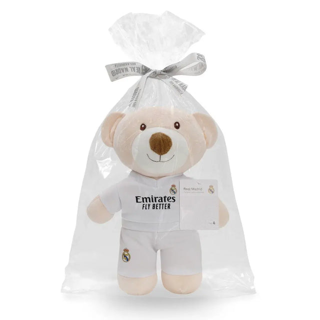 Real Madrid Teddybär Kuscheltier im Originalbeutel – offizielles Fanprodukt