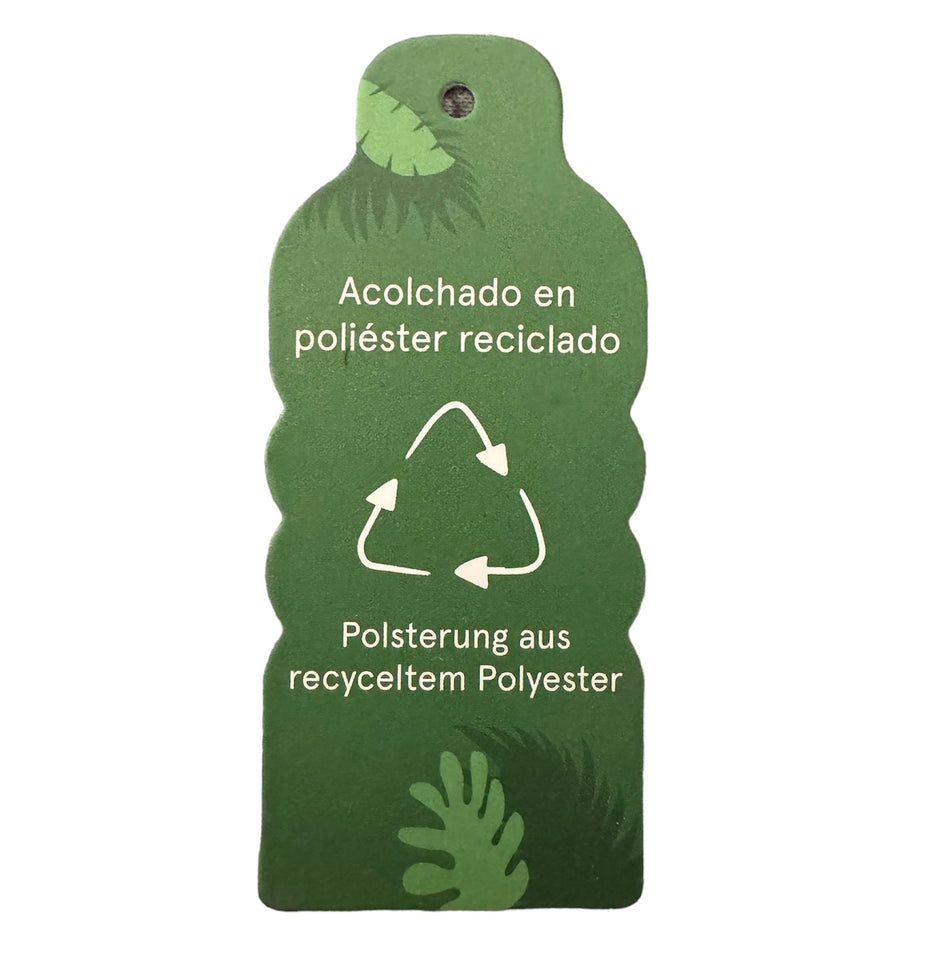 Polsterung aus recyceltem Polyester, nachhaltiges Material für Babyprodukte und Spielzeug