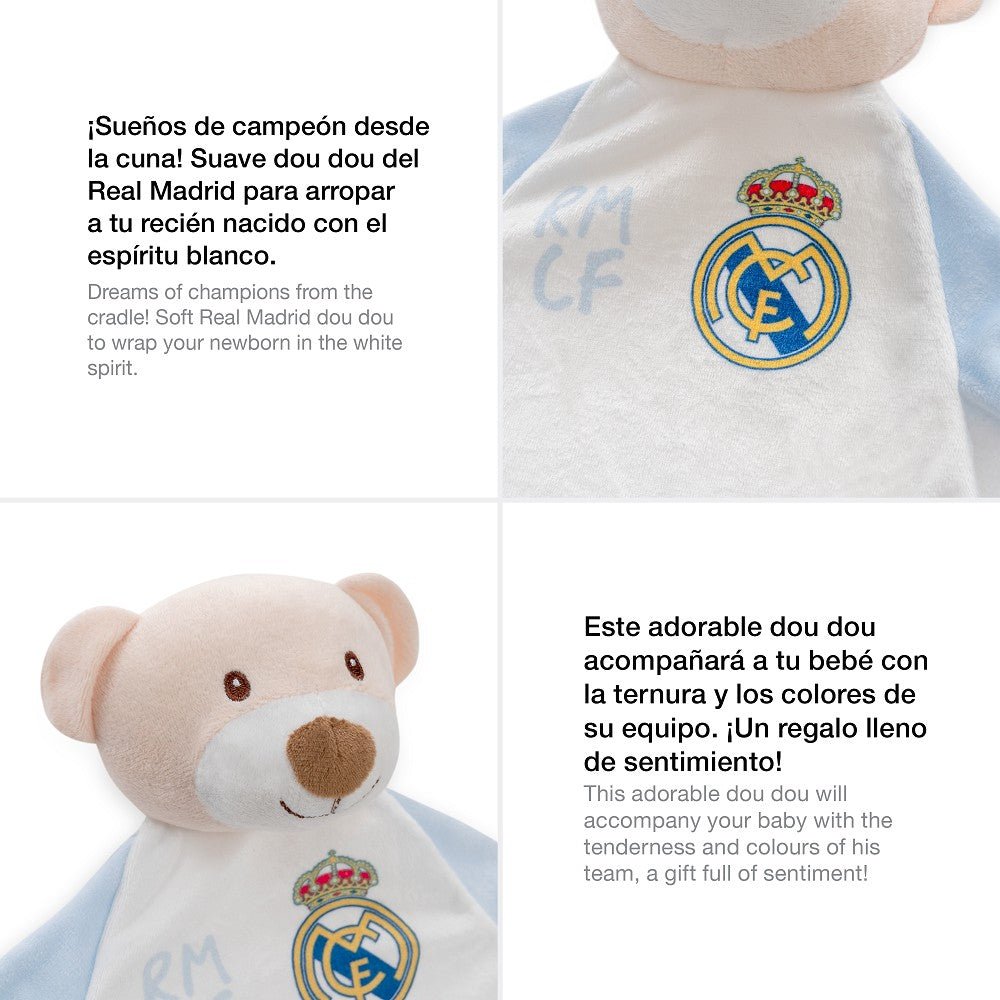 Schmusetuch Real Madrid Dou Dou Oso - Babylions