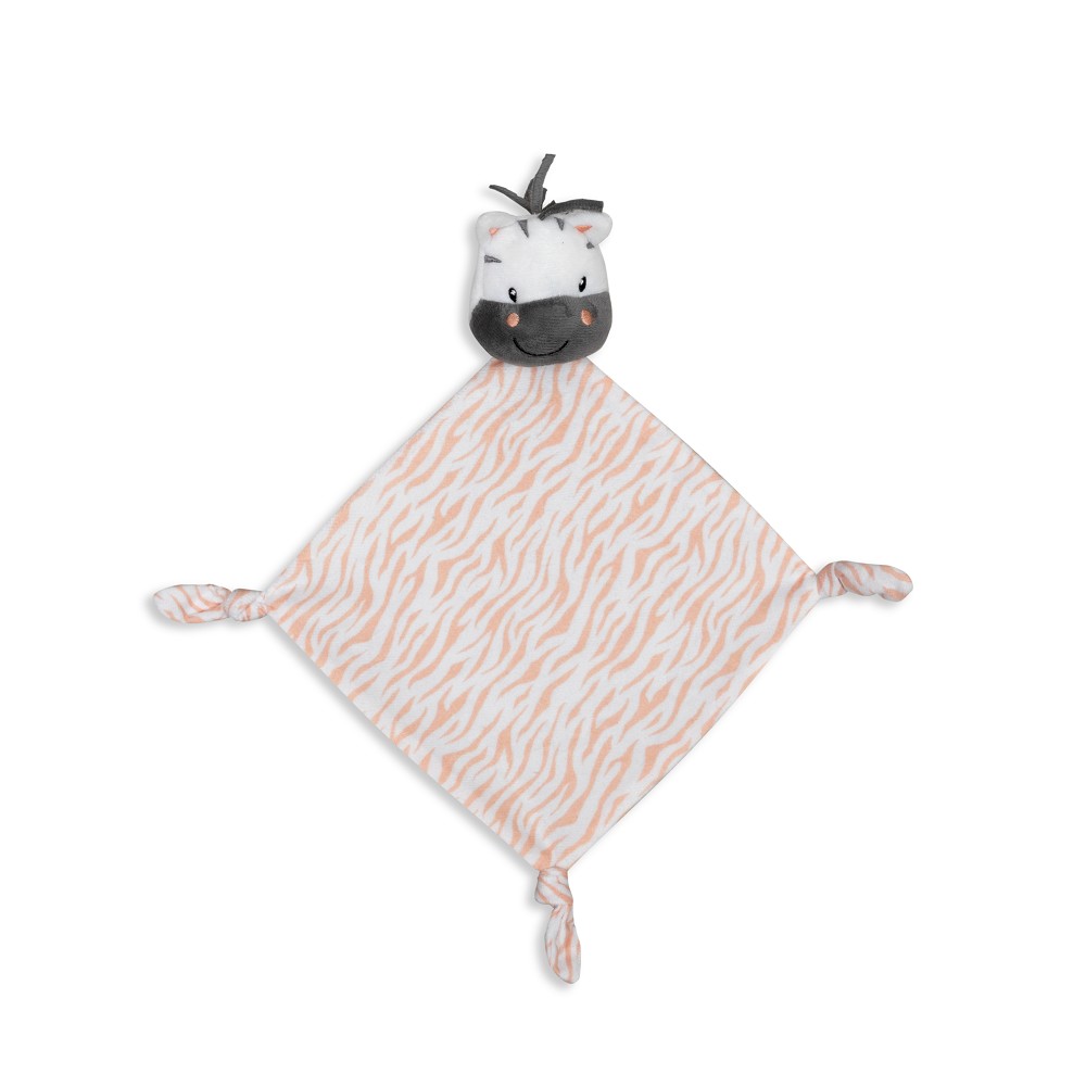 Schmusetuch Zebra für Babys aus weicher Baumwolle – Kuscheltuch für Neugeborene und Kleinkinder
