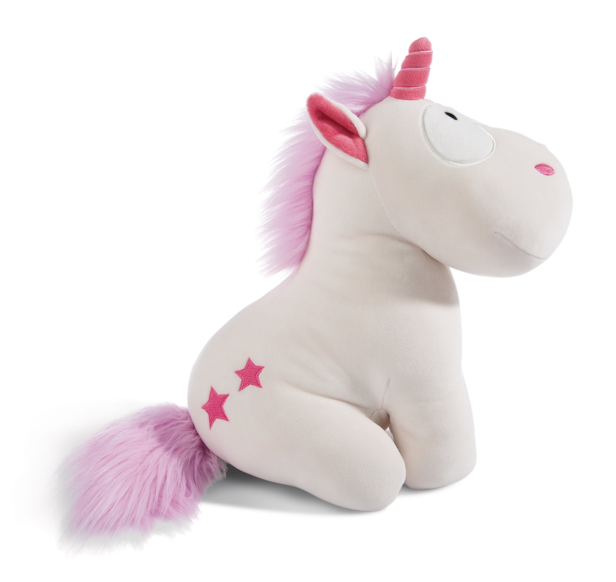 Sitzendes Kuscheltier Einhorn Theodor soft - Babylions
