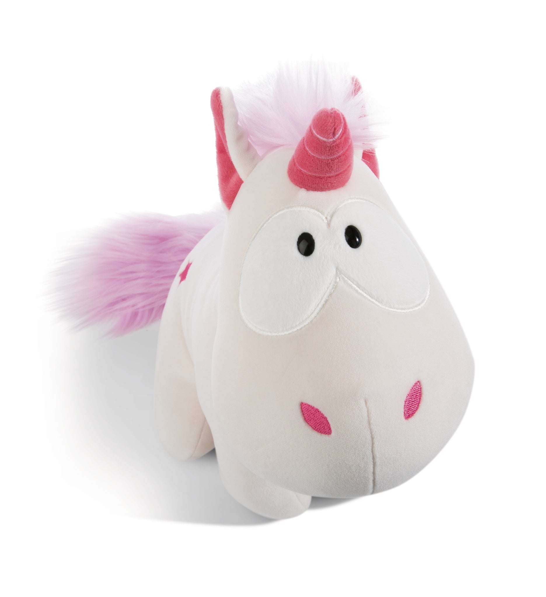 Sitzendes Kuscheltier Einhorn Theodor soft - Babylions