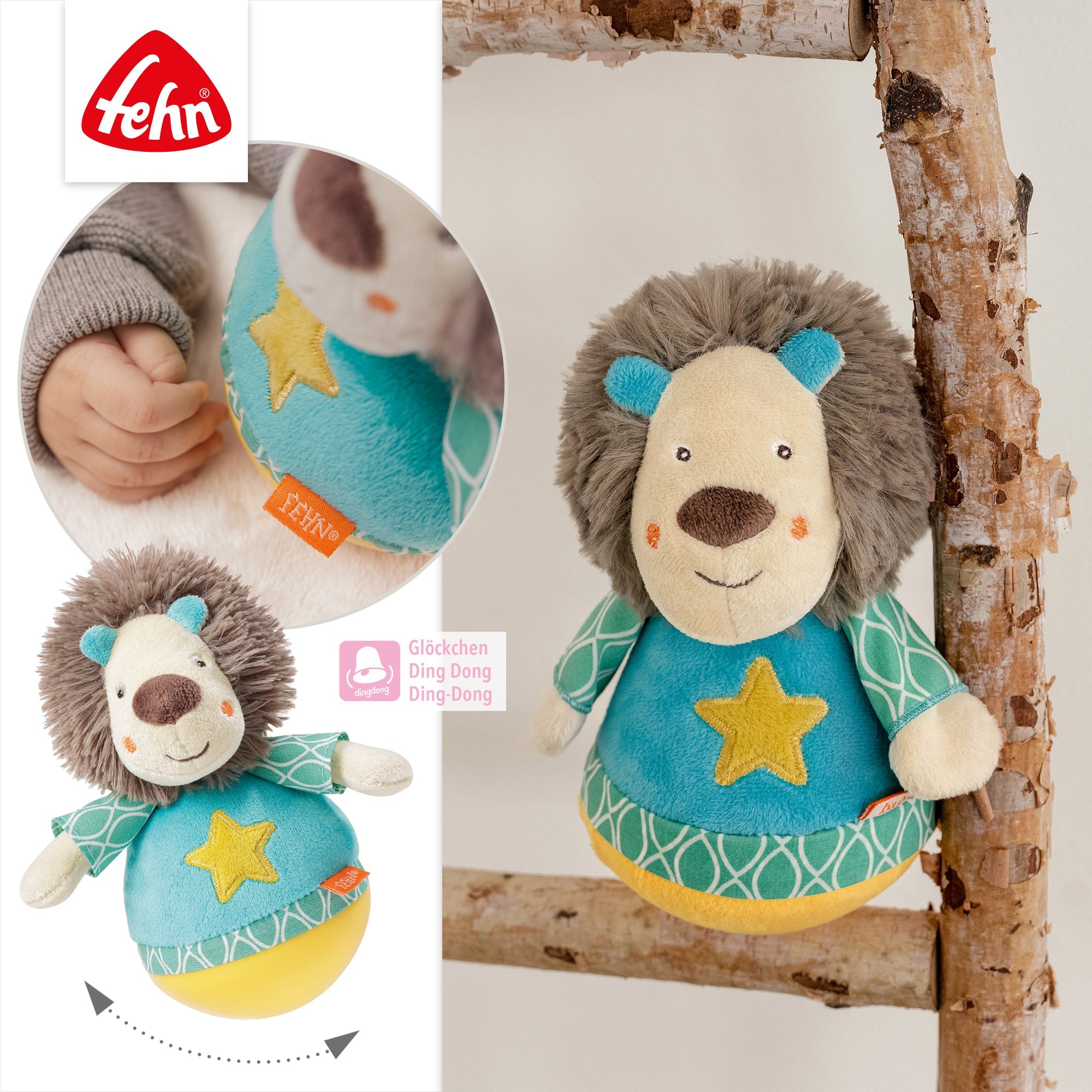 Stehauf Löwe - Babylions