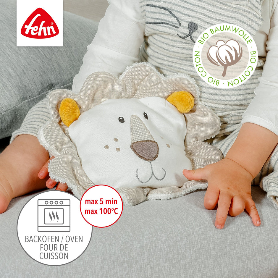 Traubenkernkissen Löwe NATUR - Babylions